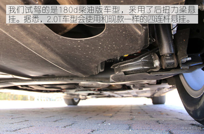 试驾奔驰A级两厢版