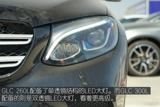 更大乘坐空间 实拍奔驰全新GLC 260 L
