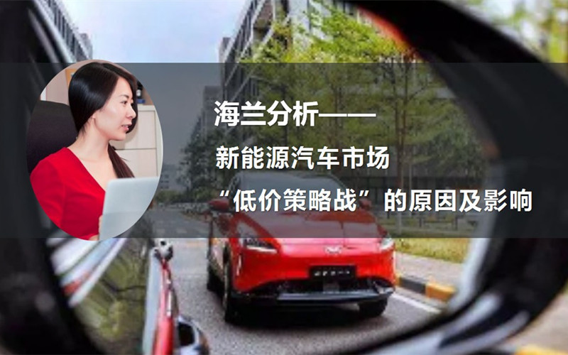 新能源汽车市场“低价策略战”的原因及影响