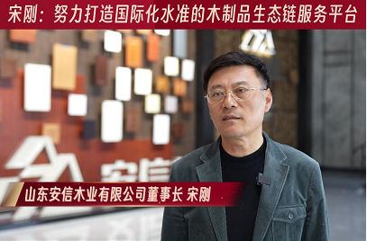 宋刚：努力打造国际化水准的木制品生态链服务平台